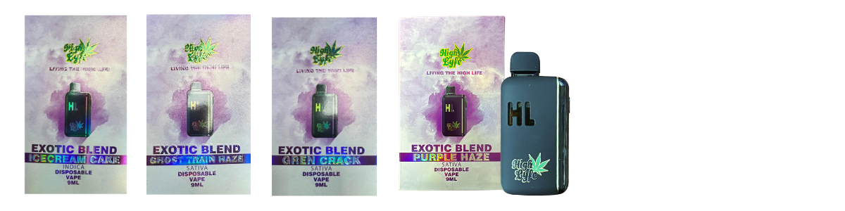 EXOTIC BLEND VAPE - 9 ML