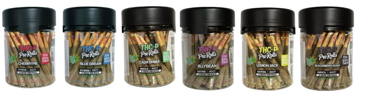 THC P PRE ROLLS - 40 CT
