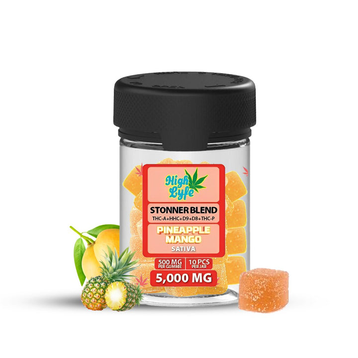 GUMMIES | 5000MG 10PCS | THCA+HHC+D9+D8+THCP