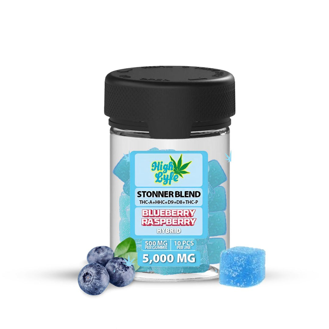 GUMMIES | 5000MG 10PCS | THCA+HHC+D9+D8+THCP