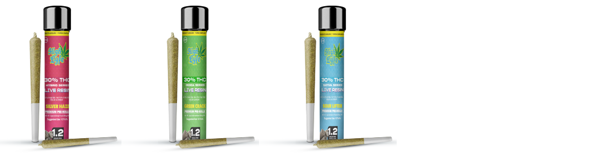 30% THC PRE ROLLS - 1.2 GM