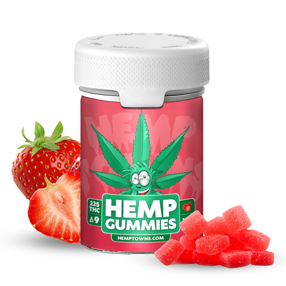 Delta-9 THC Gummies | Strawberry | 225MG