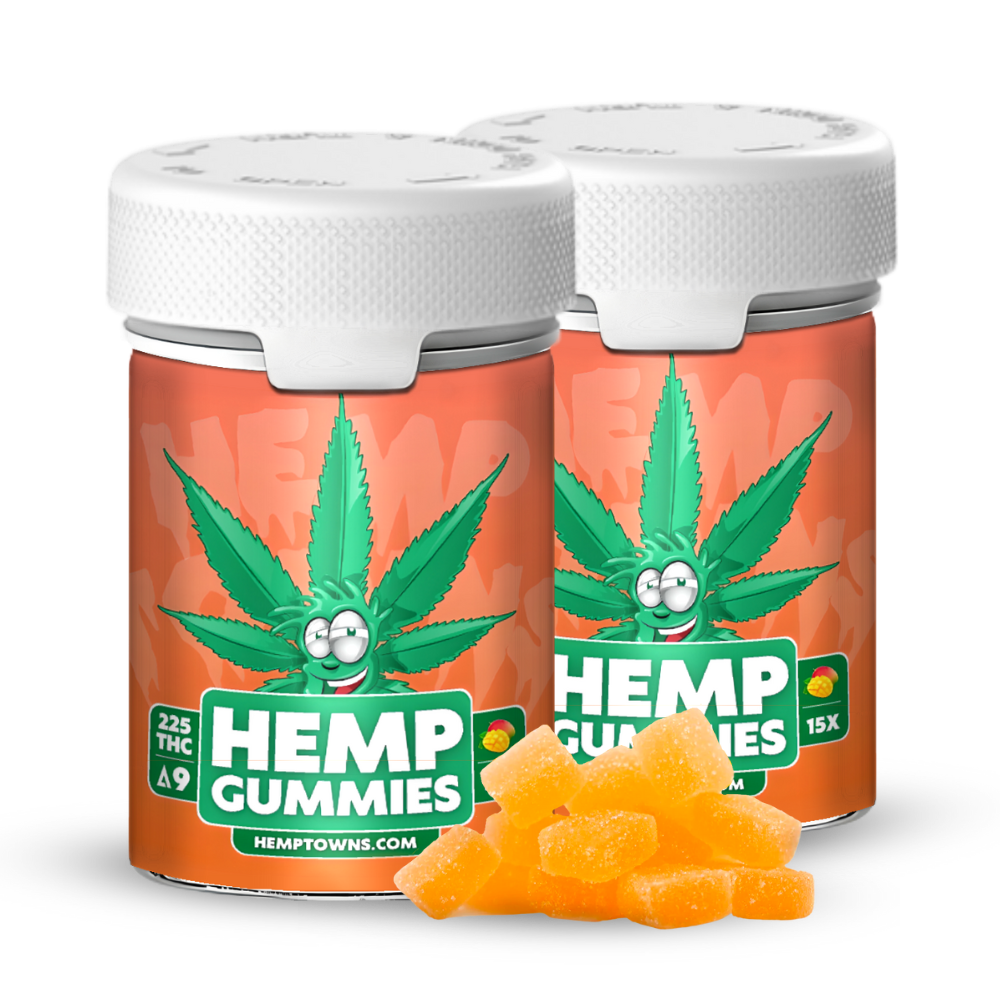 Delta-9 THC Gummies | Mango | 2-Bottle Bundle | 450MG