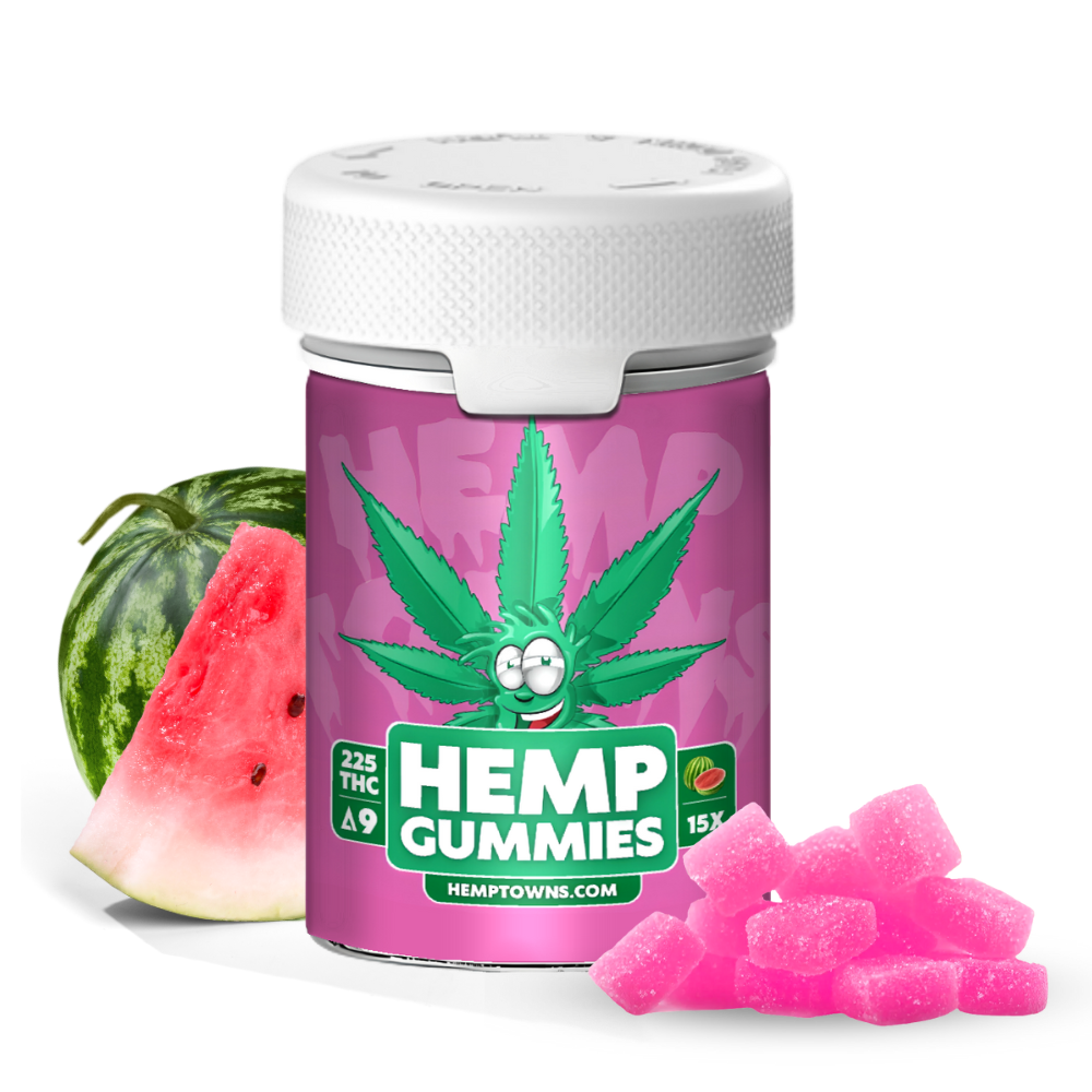 Delta-9 THC Gummies | Watermelon | 225MG