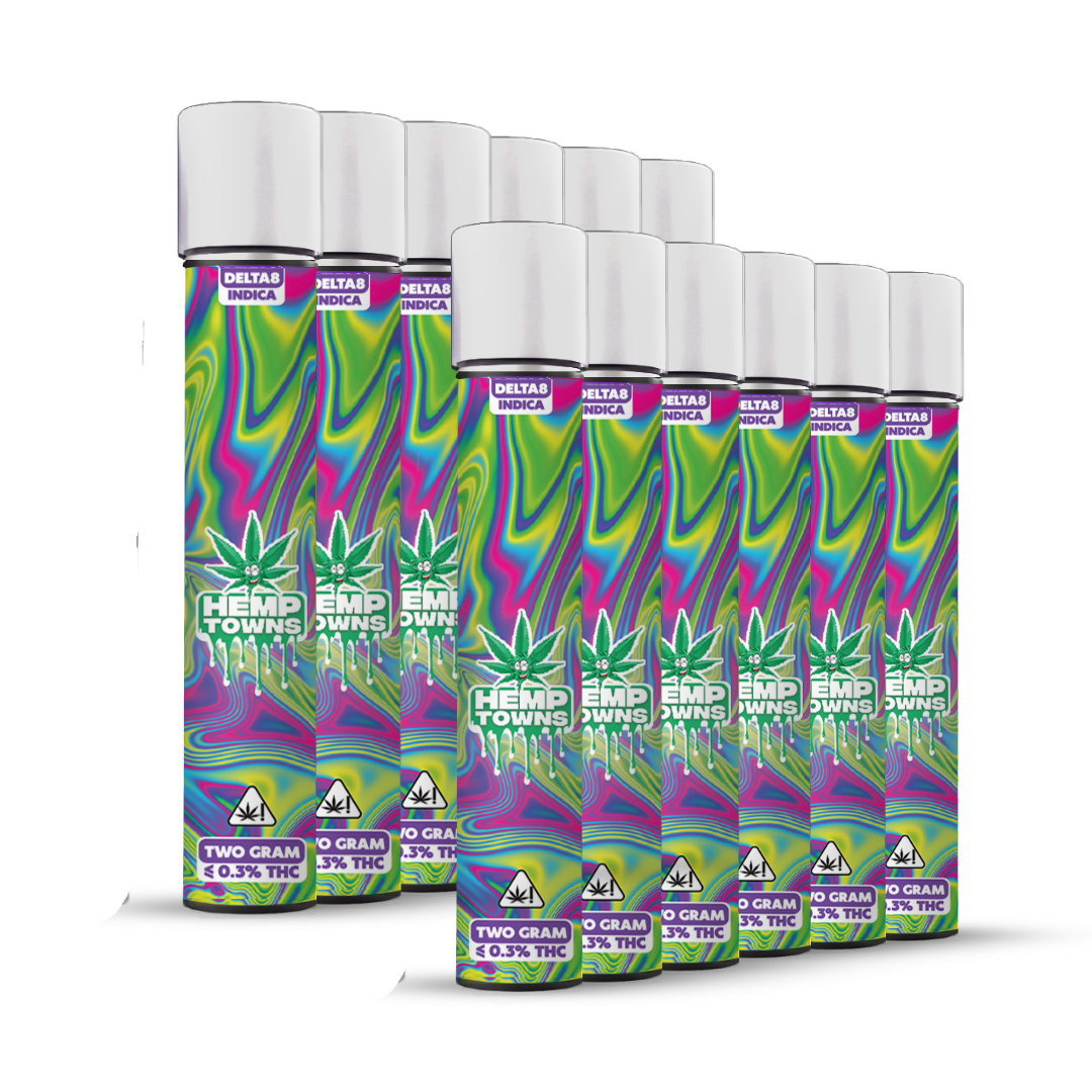 Delta-8 THC Pre-Roll | 12-Pack Bundle | Indica