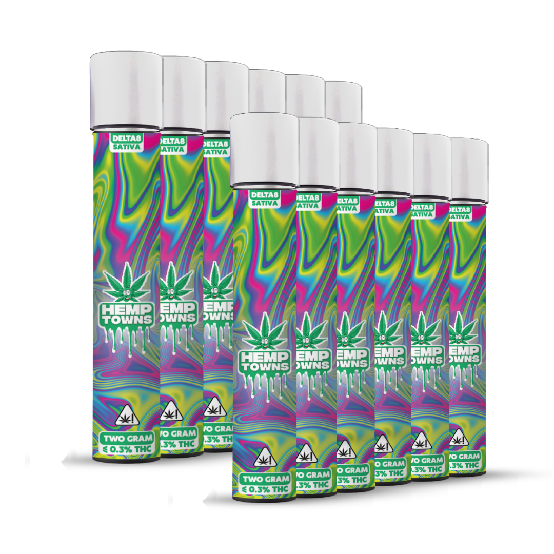 Delta-8 THC Pre-Roll | 12-Pack Bundle | Sativa