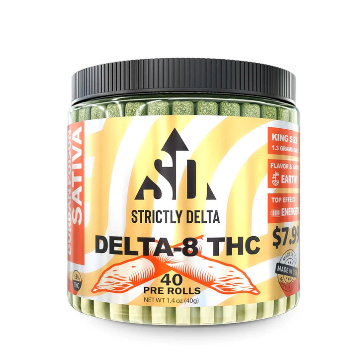 Delta-8 Pre-Rolls (THC) 40 Count