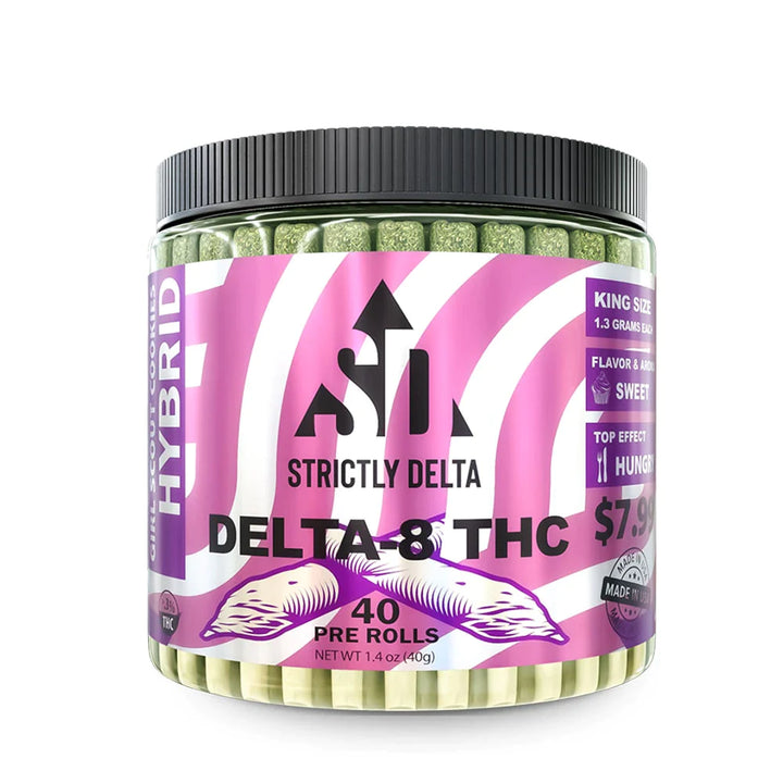 Delta-8 Pre-Rolls (THC) 40 Count