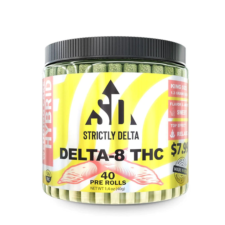 Delta-8 Pre-Rolls (THC) 40 Count